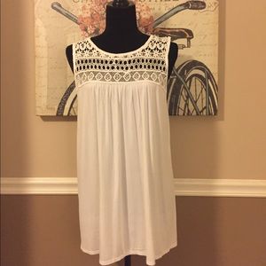 New Directions White Tank Top